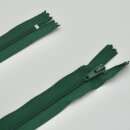 Reißverschluss dunkelgrün 60 cm