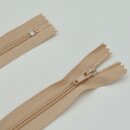 Reißverschluss hellbeige 35 cm