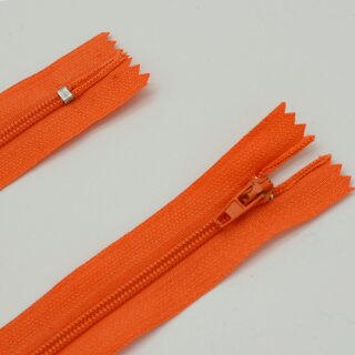 Reißverschluss orange 35 cm