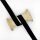 Samtband/ schwarz 22 mm