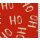 Weihnachts - Stoff HoHoHo Rot