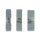 Gummiband 3er Pack 2,5m jeansblau