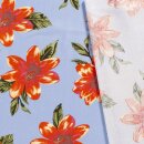 Sale Viskose Leinen Sommerblume