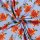 Sale Viskose Leinen Sommerblume