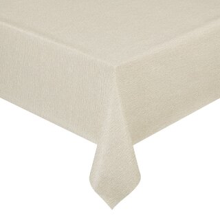 Wachstuch Milano-A Leinenoptik beige