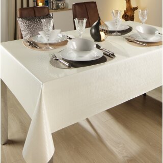 Tischdecke Polyline creme