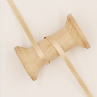 Satinband/ beige/ 6 mm