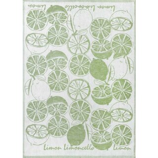 Jacquard - Geschirrtuch Limoncello grün