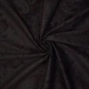 Feincord Paisley schwarz