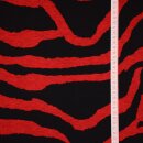 Strickstoff Polyester-Gemisch Roter Panther