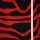 Strickstoff Polyester-Gemisch Roter Panther