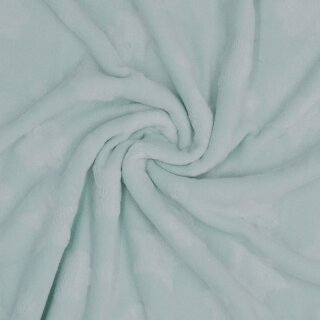 Plüschfleece Baby Himmel Grün