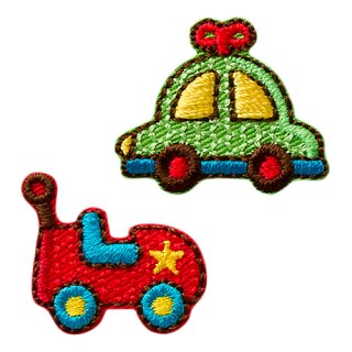 Applikation Spielzeug Autos 2 st