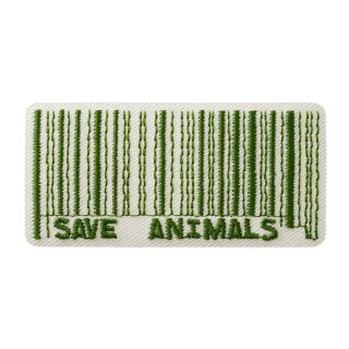 Applikation Recycl-Patch Barcode