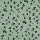 Double Gauze Pansy Green