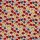 Viskose Leinen Jersey Blumen rot