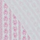 Sale Trachtenstoff 27 Streifen rosa