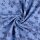 Baumwolle Vintage blau