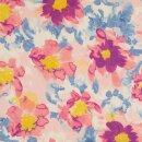 Halbleinen Printed rosa