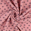 Double Gauze Noel rosa