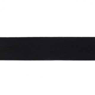 Gummiband weich 4 cm schwarz