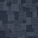 Hosenstoff Jeansjacquard Patchwork