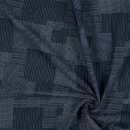 Hosenstoff Jeansjacquard Patchwork
