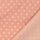 Baumwollnessel Vintage Polka-dots rosa