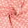 Baumwollnessel Vintage Polka-dots bordeaux