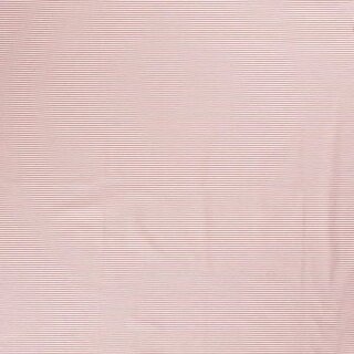 Baumwolljersey gestreift mauve