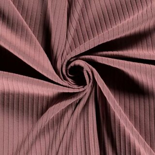 Rippenjersey mauve