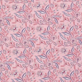 Baumwolldruck Lotusblüten pink