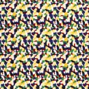 Sale Baumwollstretch Mosaik satiniert