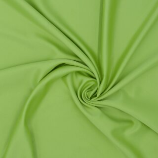 Sale Stretch Satin - Stoff apfelgrün