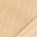 Kunstfell fischgrät beige
