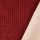 Cordstoff mit Fellabseite bordeaux