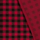 Strickstoff Cora rot