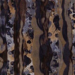 Jersey Polyester-Gemisch Ruby grau
