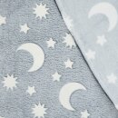 Wellness-Fleece Sterne nachtleuchtend
