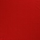Weihnachts - Baumwollstoff kleine Sterne rot