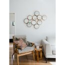 Canvas Bohemian weinrot