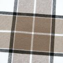 Jacquard Canvas - Landhaus Karo natur