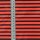 Faschingssatin Streifen rot schwarz
