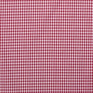 Baumwoll - Stoff Karo midi rot