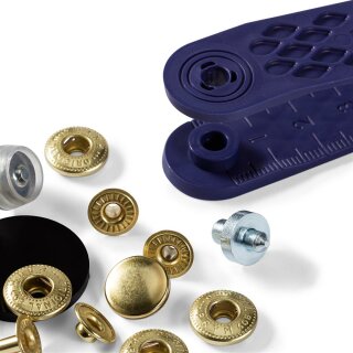 NF-Druckknöpfe/ Anorak/ gold/ 12 mm
