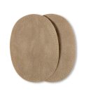 Patches Velourslederimitat/ beige