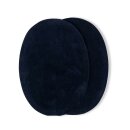 Patches Velourslederimitat/ marine