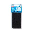 Flickstoff Jeans/ schwarz/ 12 x 45 cm