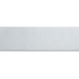 Elastic-Band/ weich/ 40 mm/ weiß